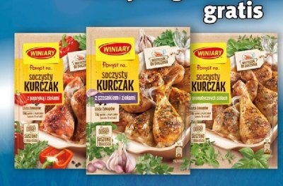 Przyprawa Pomysł na soczysty kurczak z papryką i ziołami Winiary promocja w Prim Market