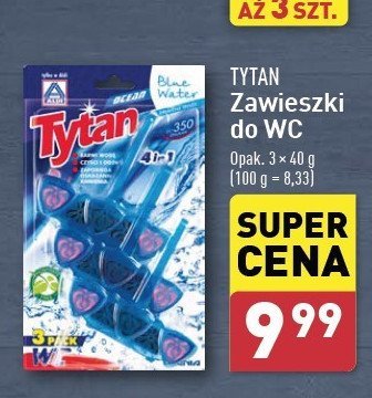 Zawieszka do wc blue water Tytan wc promocja