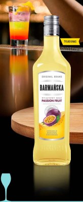 Likier Barmańska passion fruit 21% 500 ml promocja w Biedronka