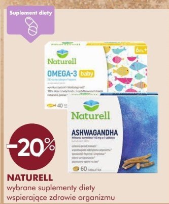 Wybrane suplementy diety wspierające zdrowie i odporność organizmu NATURELL promocja w Super-Pharm