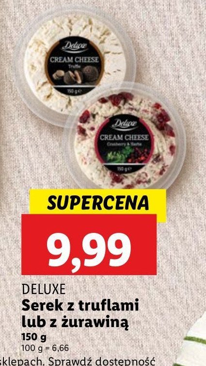 Serek z żurawiną Deluxe promocja