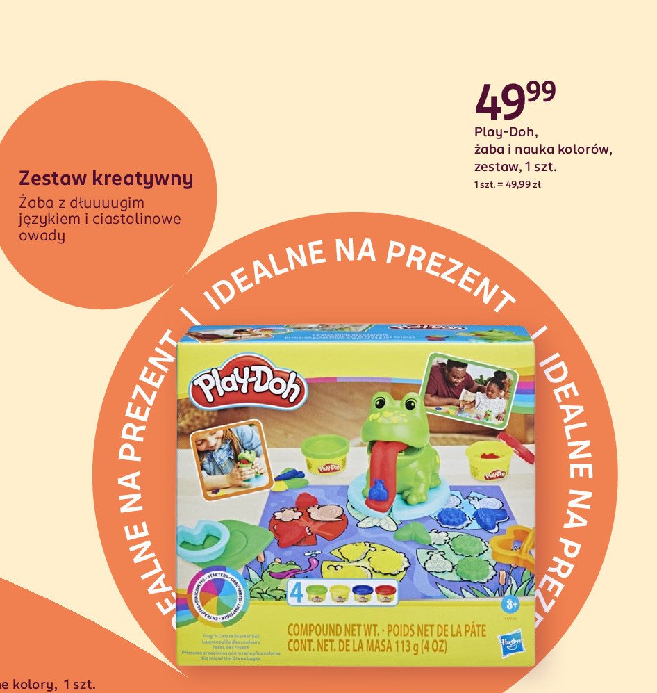呕aba u nauka kolor贸w Play-doh promocja
