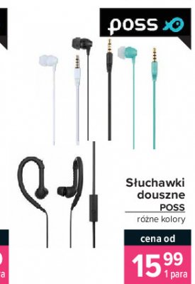 S艂uchawki douszne mi臋towe Poss promocja