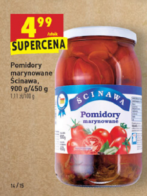 Pomidory marynowane 艢cinawa promocja