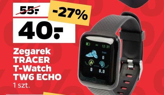 Zegarek t-watch tw6 echo Tracer promocja