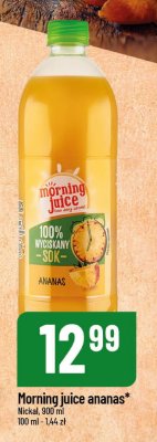 Morning juice ananas Nickal promocja w POLOmarket