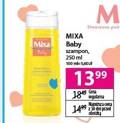 Szampon micelarny Mixa baby promocja