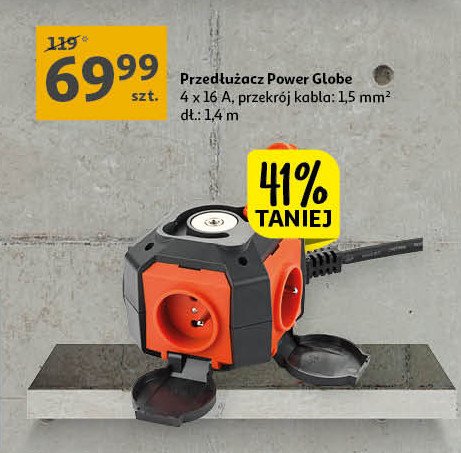 Przedłużacz power globe promocja
