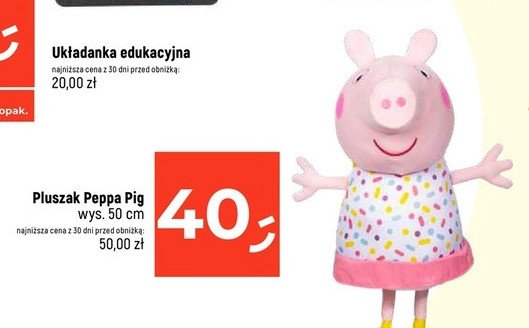 Pluszak 艣winka peppa promocja
