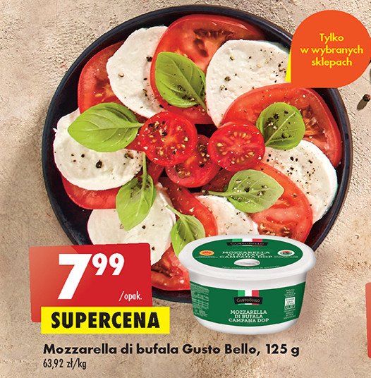 Mozzarella di bufala Gustobello promocja