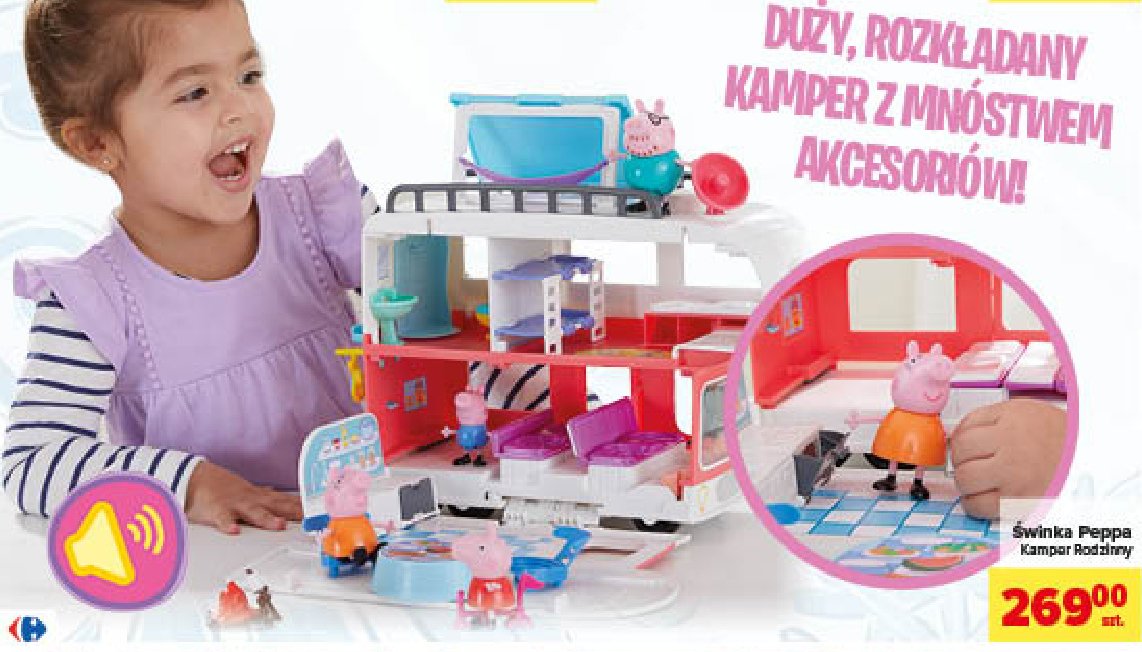 Kamper rodzinny 艣winka peppa promocja