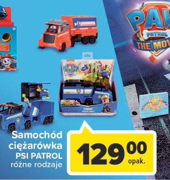 Zabawka ciężarówka psi patrol Spin master promocja