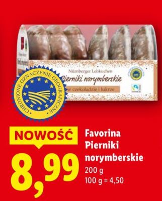 Pierniki norymberskie promocja w Lidl