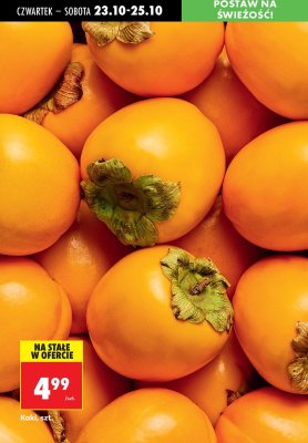 Kaki 1 szt. promocja w Biedronka