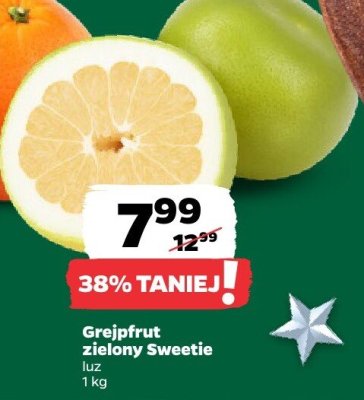 Grejpfrut zielony Sweetie promocja w Netto