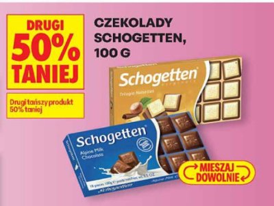 Czekolada 100 g promocja w Biedronka