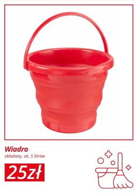 Wiadro składane promocja w KiK