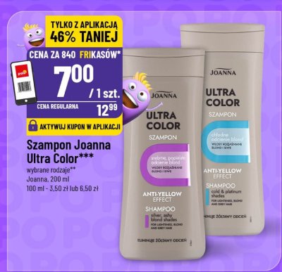 Szampon Joanna Ultra Color promocja w POLOmarket