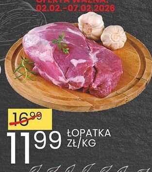 Łopatka zł/kg promocja w Wafelek