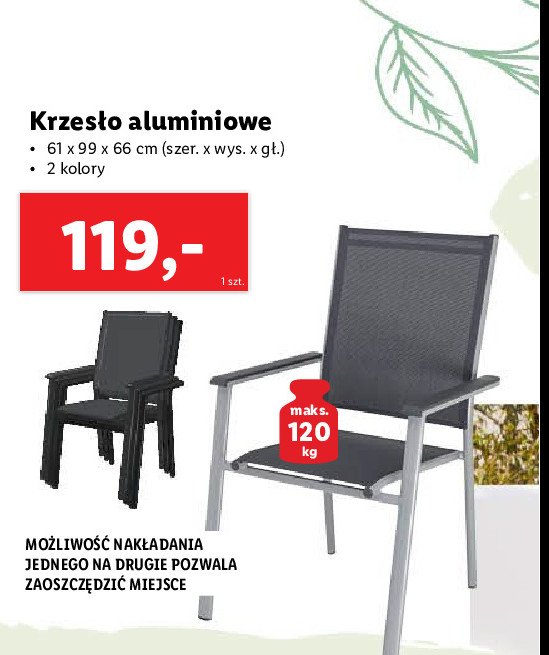 Krzes艂o aluminiowe promocja