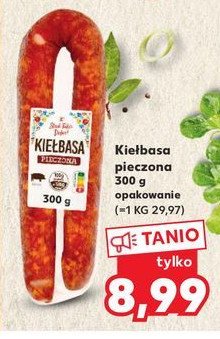 Kiełbasa pieczona K-classic stąd takie dobre! promocja