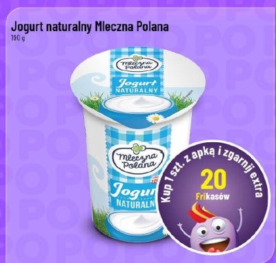Jogurt naturalny Mleczna Polana promocja w POLOmarket
