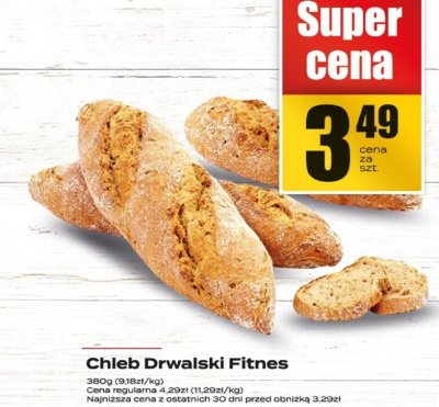 Chleb Drwalski Fitnes promocja w Supeco