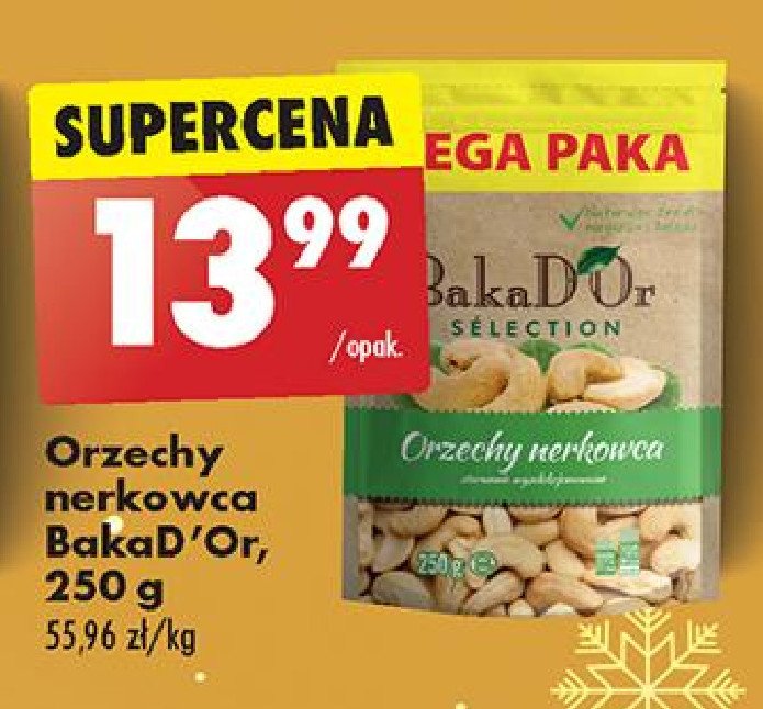 Orzechy nerkowca Bakad'or promocja