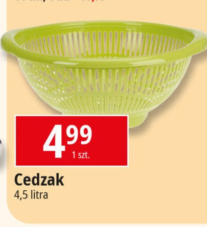 Cedzak 4.5 l promocja