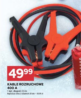 Kable rozruchowe 400 A promocja w Stokrotka