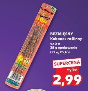 Kabanos extra Bezmięsny promocja w Kaufland