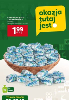 Cukierki Michałki z Hanki Śnieżka promocja w Stokrotka