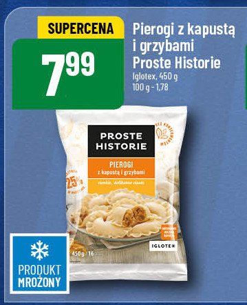 Pierogi z kapustą i grzybami Iglotex proste historie promocja