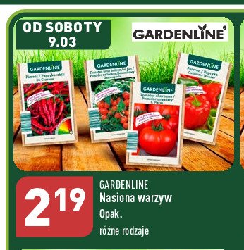 Nasiona pomidorów GARDEN LINE promocja