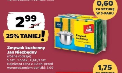 Zmywak kuchenny 5 szt. promocja w Netto
