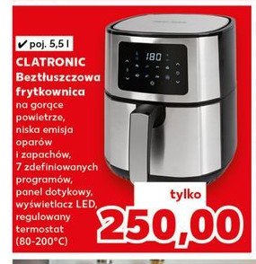 Frytkownica pc-fr 1269h Clatronic promocja