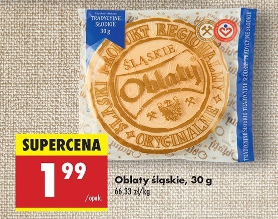 Oblaty śląskie Śląskie oblaty promocja