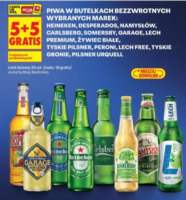 Piwo Garage Hard Lemon promocja w Biedronka