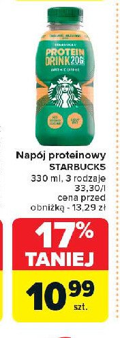 Nap贸j caramel hazelnut Starbucks promocja