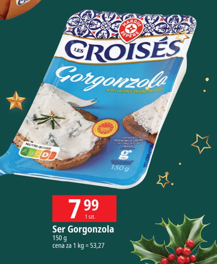 Gorgonzola Wiodąca marka croises promocja w Leclerc