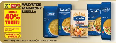 Makaron Lubella Nitki cięte promocja w Biedronka