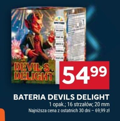 Bateria Devil's Delight promocja w Stokrotka
