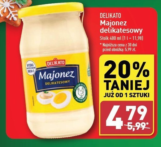 Majonez delikatesowy Delikato promocja