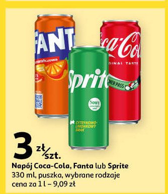 Napój Coca-cola promocja w Auchan