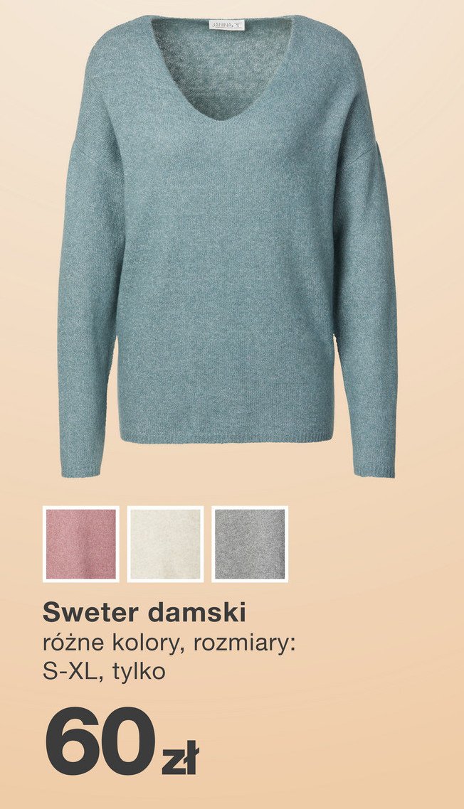 Sweter damski s-xl promocja