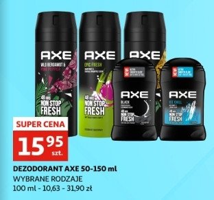 Dezodorant quick dry Axe promocja