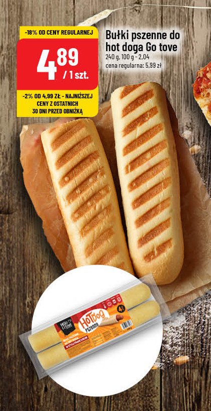 Bułki hot dog Gotove promocja