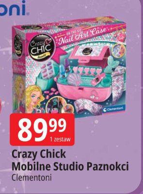 Crazy Chick Mobilne Studio Paznokci promocja w Leclerc