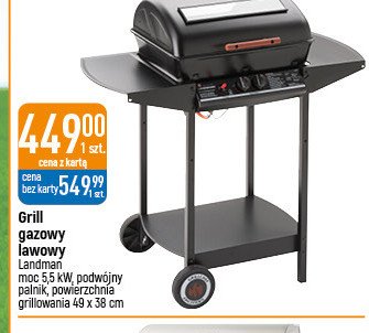 Grill gazowy lawowy 1.0 Landmann promocja w OBI