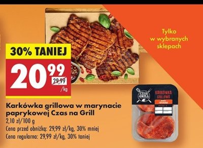 Kark贸wka grillowa w marynacie paprykowej Czas na grill promocja